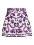 Dolce & Gabbana graphic-print shorts - White