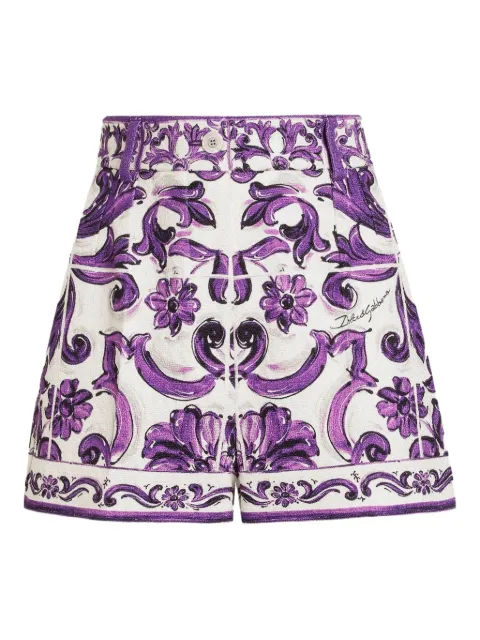 Dolce & Gabbana graphic-print shorts