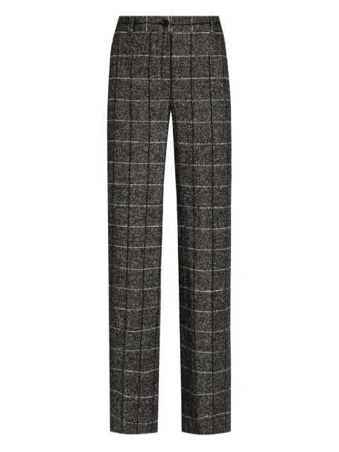 Dolce & Gabbana check-pattern trousers