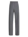 Dolce & Gabbana raised-seam elastic-waist trousers - Grey
