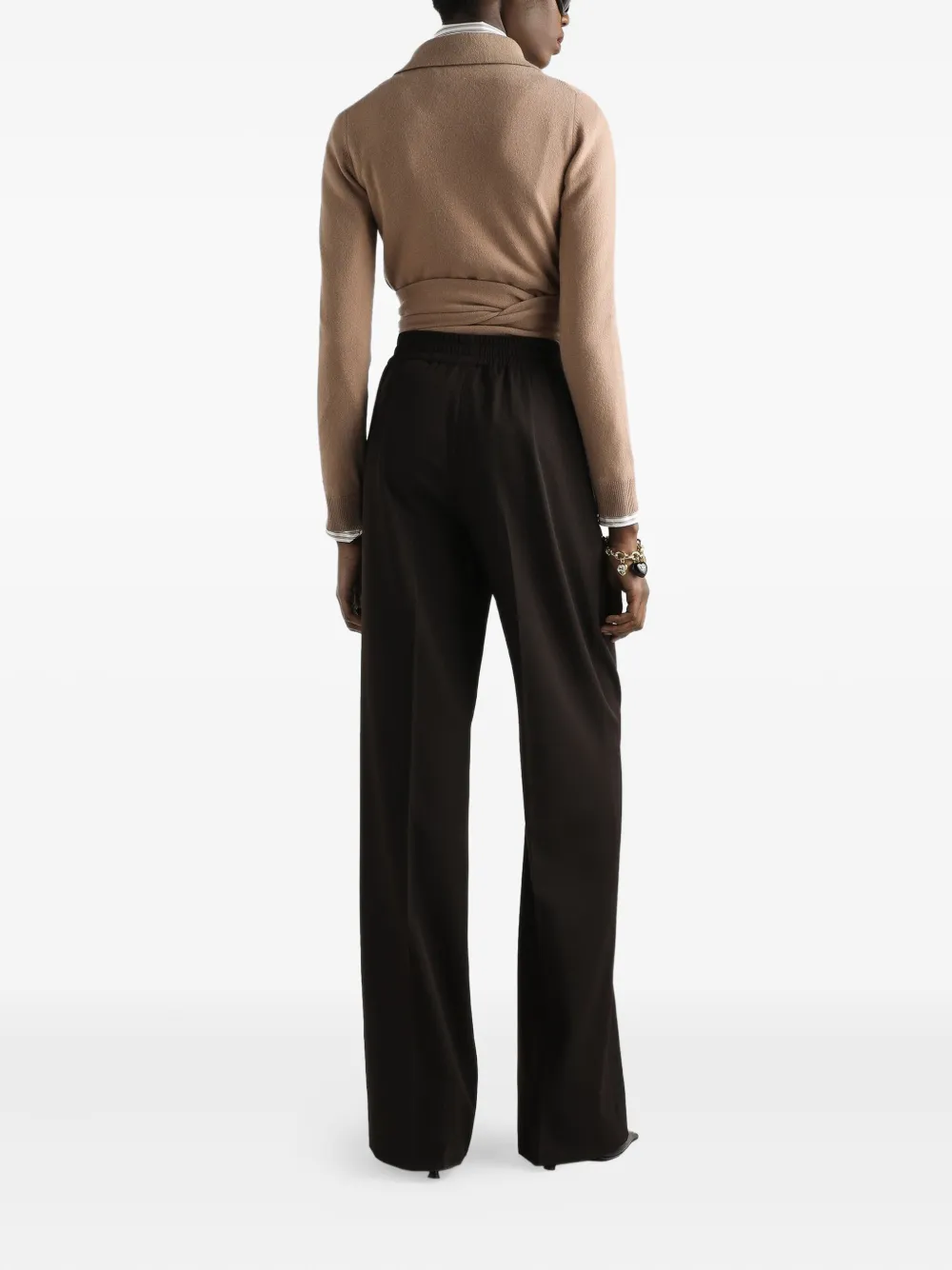 Dolce & Gabbana Trainingsbroek met elastische tailleband Zwart