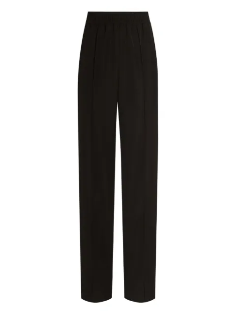Dolce & Gabbana pantalones de algodón con pretina elástica