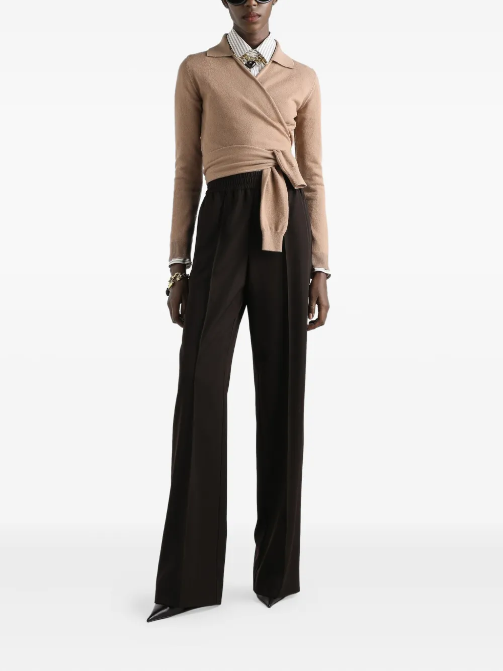 Dolce & Gabbana Trainingsbroek met elastische tailleband Zwart