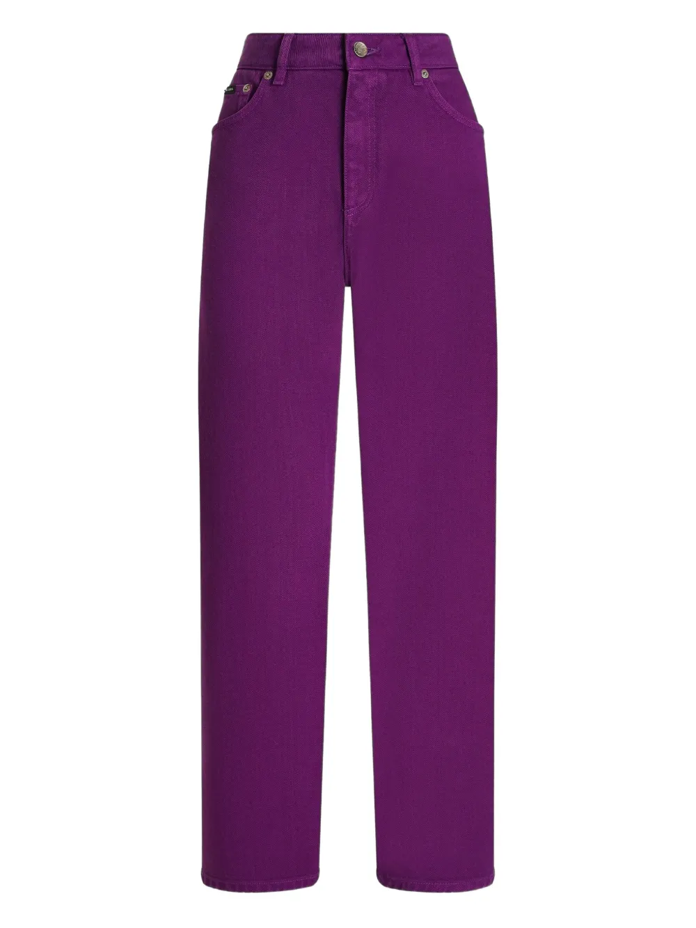 Dolce & Gabbana Cotton Jeans In Purple