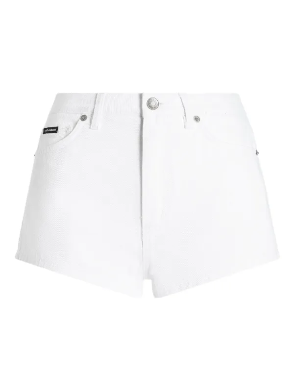 DOLCE & GABBANA ホワイト ショートパンツ Dolce & Gabbana ロゴ ショートパンツ | ホワイト | FARFETCH JP