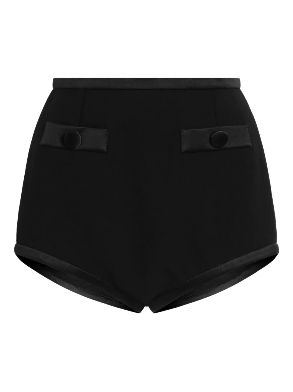Dolce & Gabbana High waist shorts Zwart