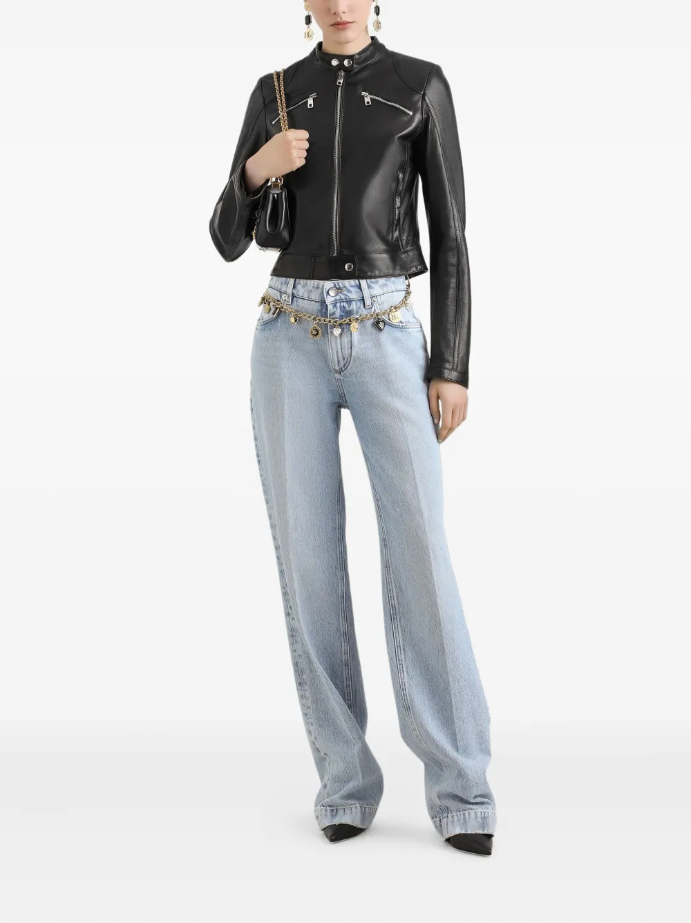Dolce & Gabbana Straight-leg Jeans In Blue
