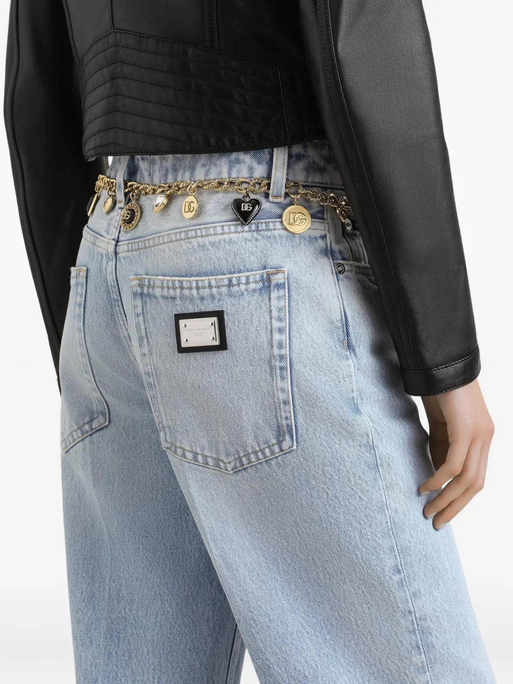Dolce & Gabbana Straight-leg Jeans In Blue