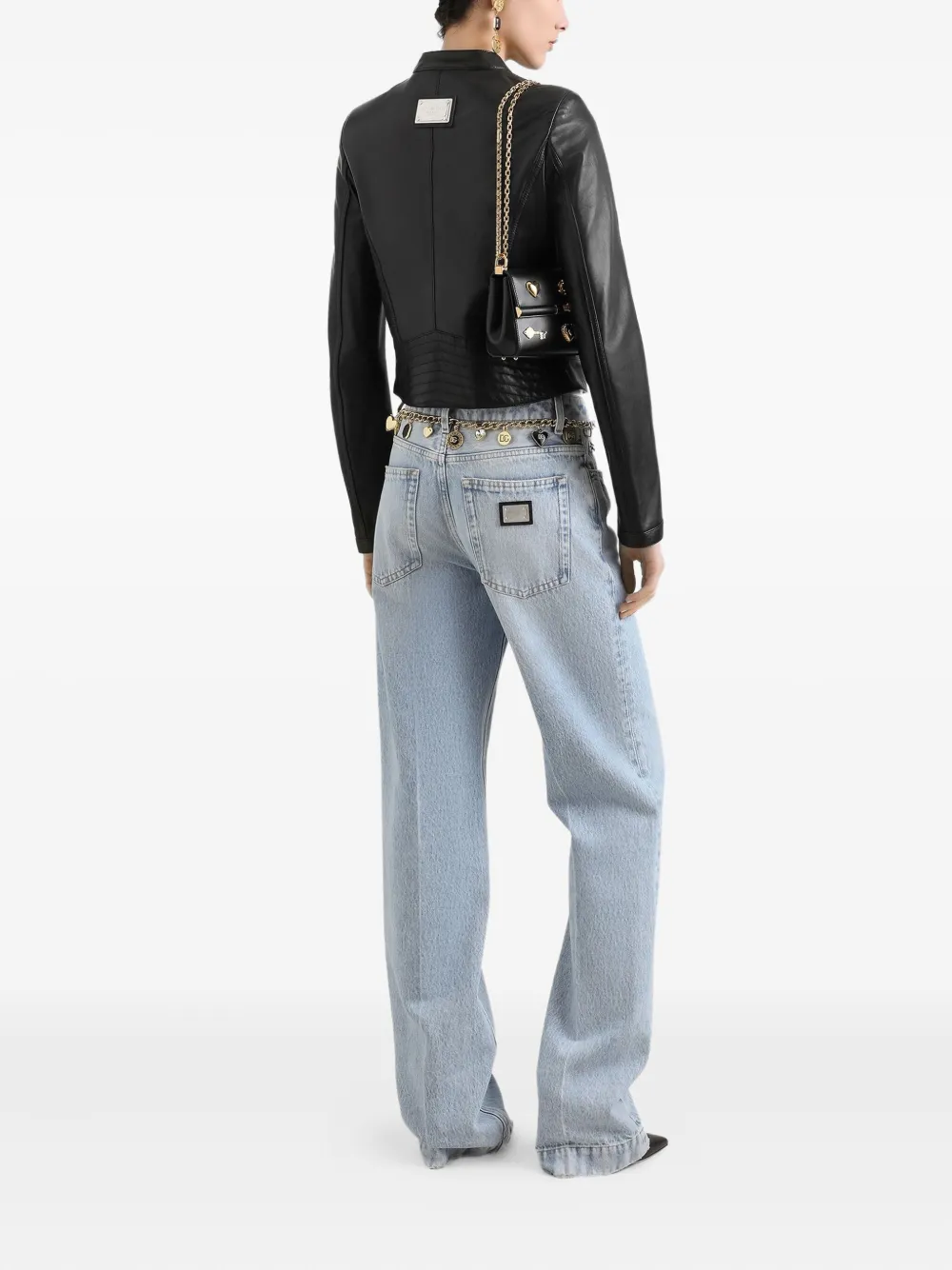 Dolce & Gabbana Straight-leg Jeans In Blue