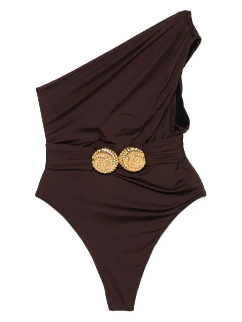 Balmain traje de baño asimétrico