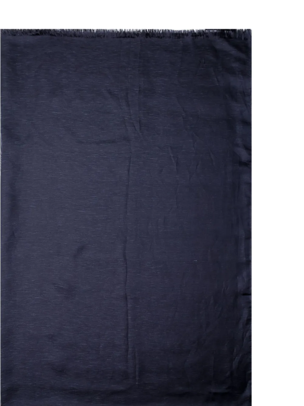 Max Mara Sjaal met gerafelde afwerking Blauw
