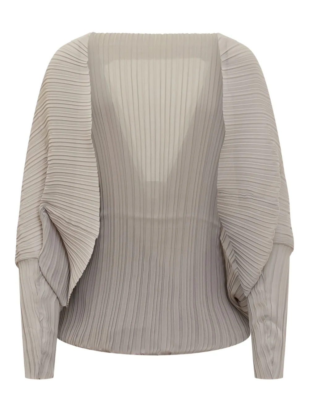 Max Mara Geplooid bomberjack Zilver