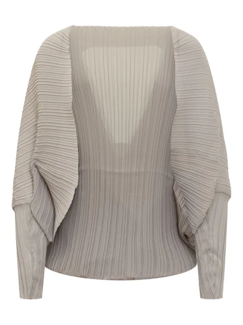 Max Mara pleated bomber jacket
