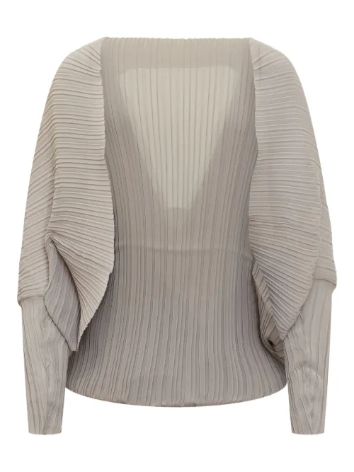 Veste bomber à design plissé - Max Mara - Modalova