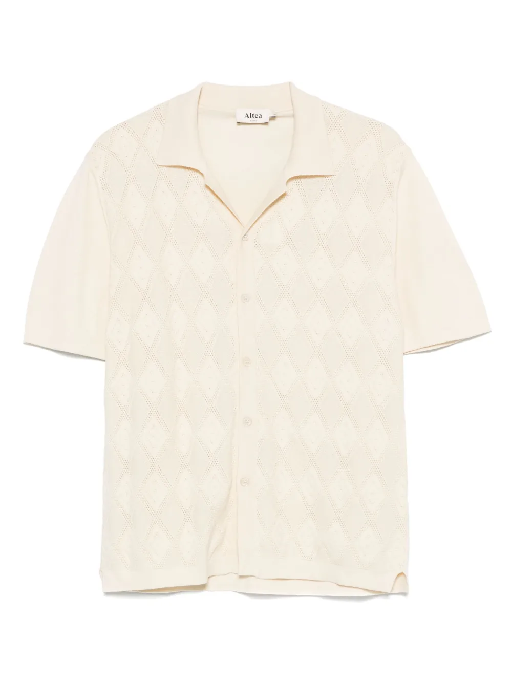 Altea jacquard shirt | Neutrals | Image 1