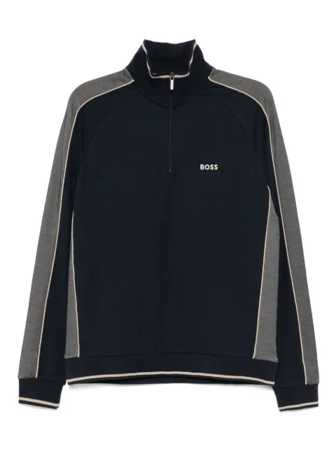 BOSS sudadera con logo bordado