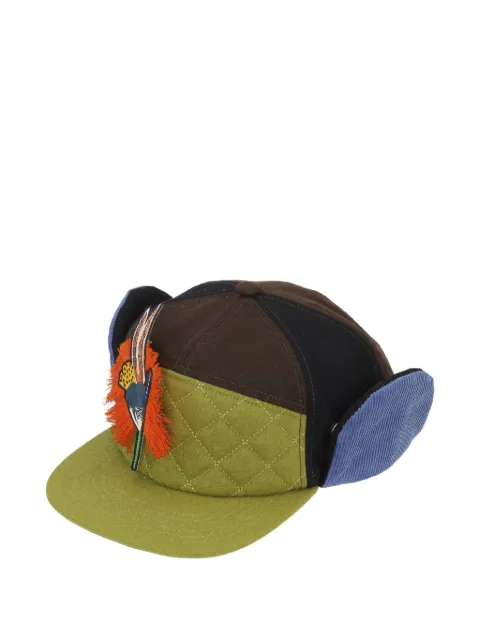 Henrik Vibskov feather-embellished cap