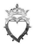 Jennifer Gibson Jewellery 1968 Scottish Hallmarked brooch - Silver