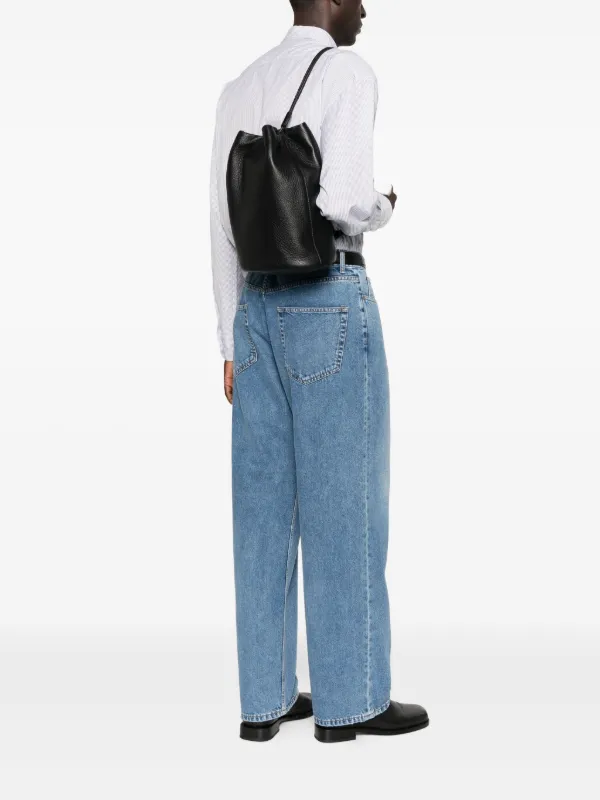 The Row Joe レザーバックパック | ブラック | FARFETCH JP