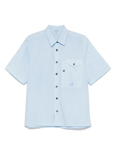 C.P. Company camisa de popelina manga corta