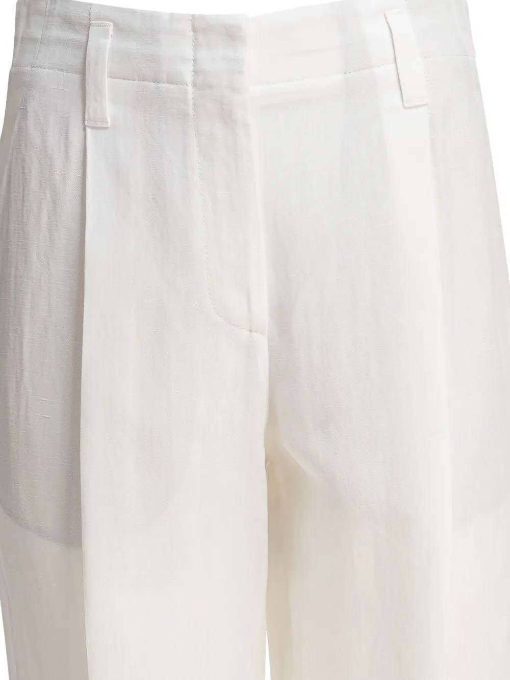 BRUNELLO CUCINELLI LINEN TROUSERS