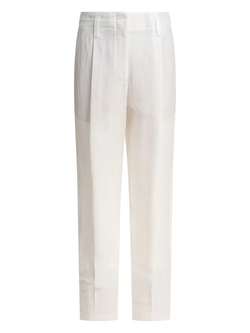Brunello Cucinelli linen trousers | White | Image 1