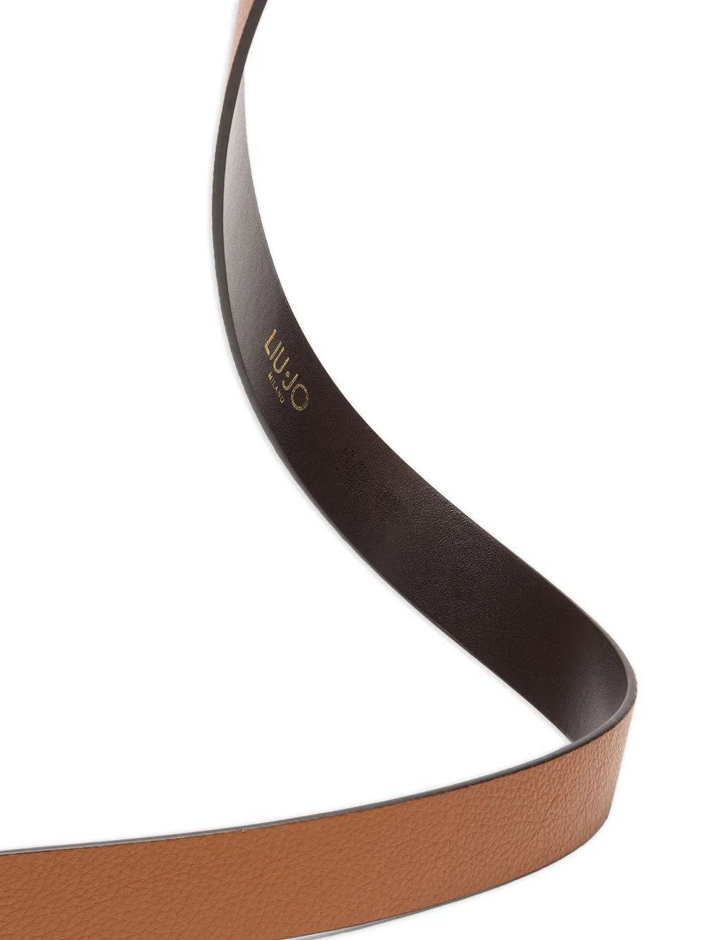 LIU JO Gespriem met logo Bruin