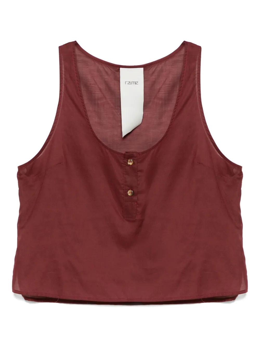 RAME sleeveless top | Red | Image 1