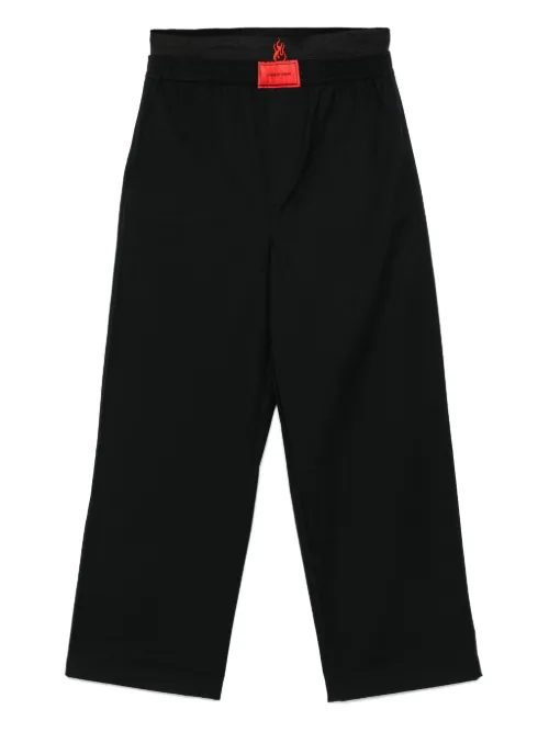 Embroidered-flames trousers - Vision Of Super - Modalova