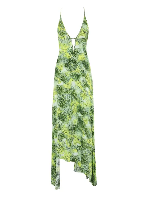 IRO slip dress con dobladillo asimétrico