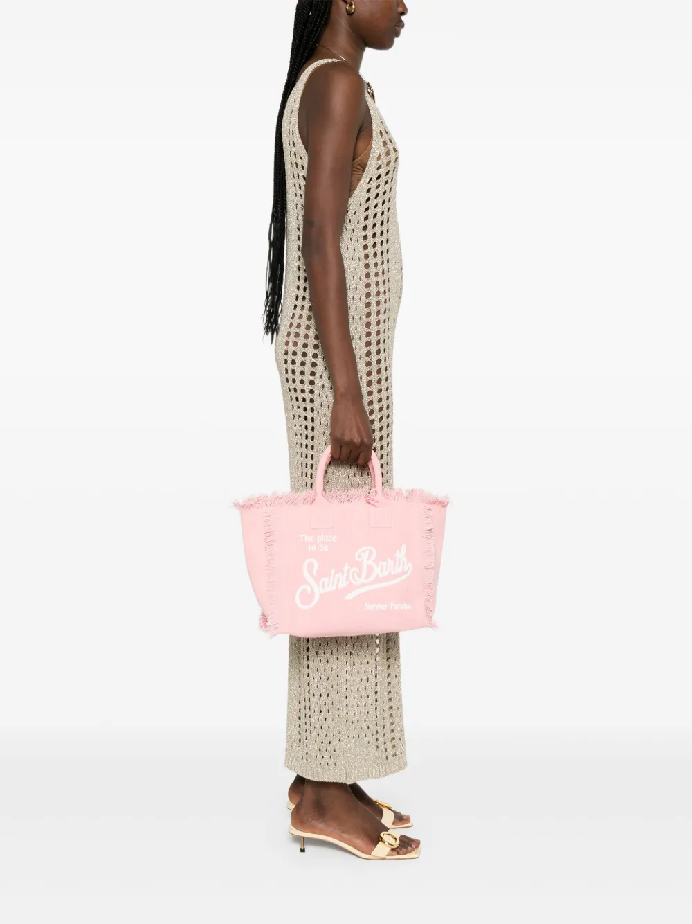 MC2 Saint Barth Colette shopper - Roze