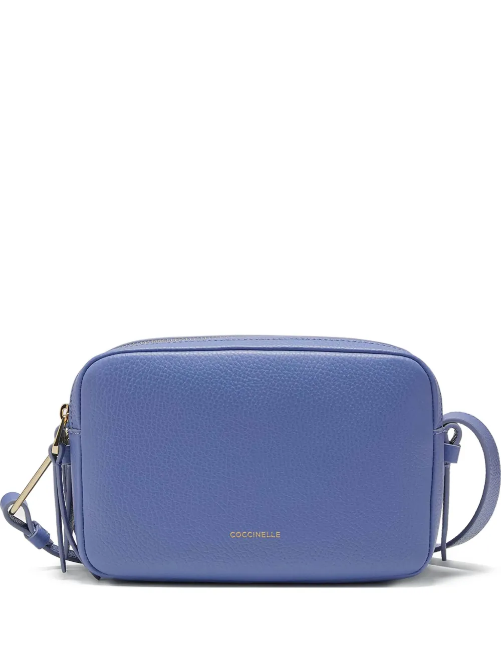 Coccinelle Borsa a tracolla con finitura in rilievo - Blu