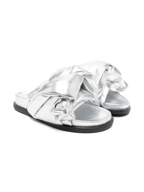 Nº21 Kids padded sandals
