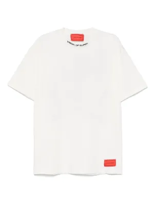 Tシャツ・カットソー VISION OF SUPER Men T Shirts VS01377 OFF WHITE White WHITE T-SHIRT VISION OF SUPER X HOT WHEELS