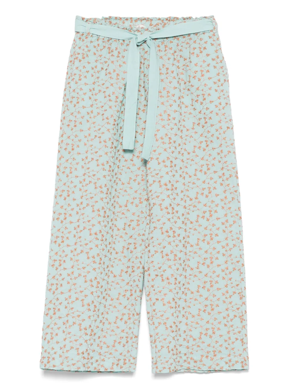 Zhoe & Tobiah Broek met borduurwerk Blauw