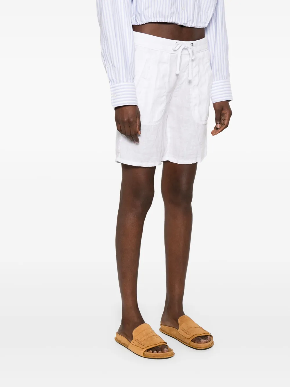 JAMES PERSE LINEN SHORTS