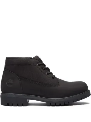 Timberland パネル スエードアンクルブーツ | ブラック | FARFETCH JP
