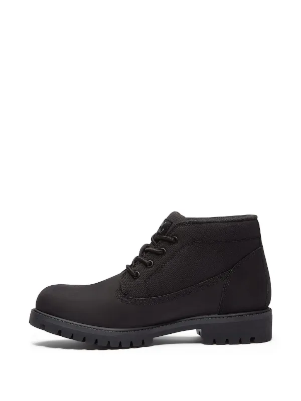Timberland Premium Mid Lace-Up Chukka Boots Black FARFETCH IN