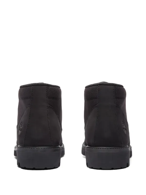 Timberland Premium Mid Lace-Up Chukka Boots | Black | FARFETCH ZA