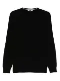 Kangra elbow patches sweater - Black