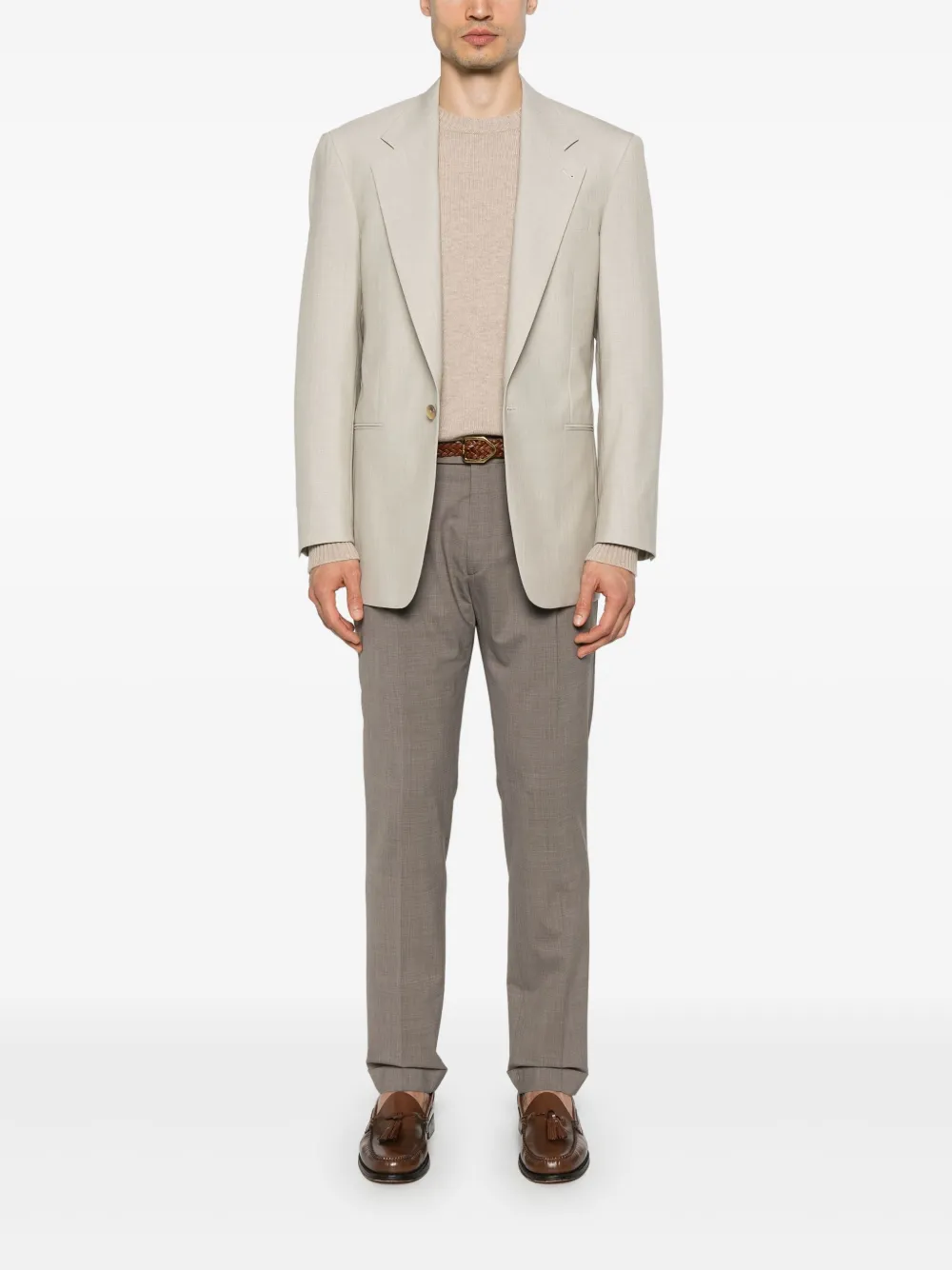Kangra Kasjmier trui - Beige
