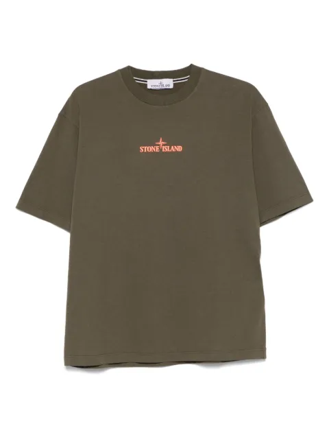 Stone Island logo-embossed T-shirt