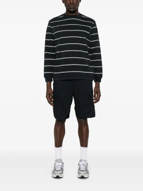 Stone Island コンパスバッジ ショートパンツ | ブラック | FARFETCH JP