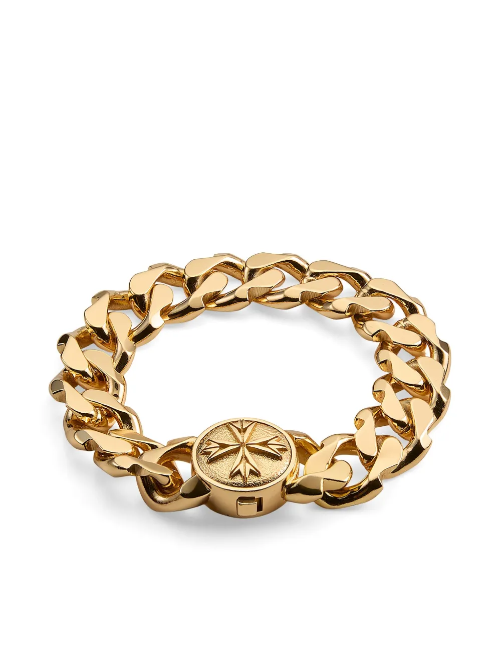 Emanuele Bicocchi logo-engraved bracelet | Gold | Image 1