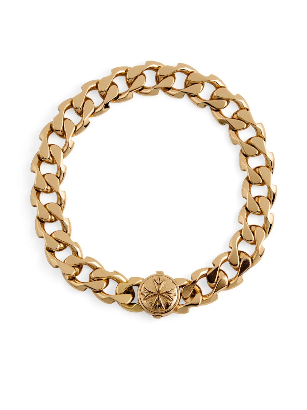 Emanuele Bicocchi Logo-engraved Bracelet In Gold