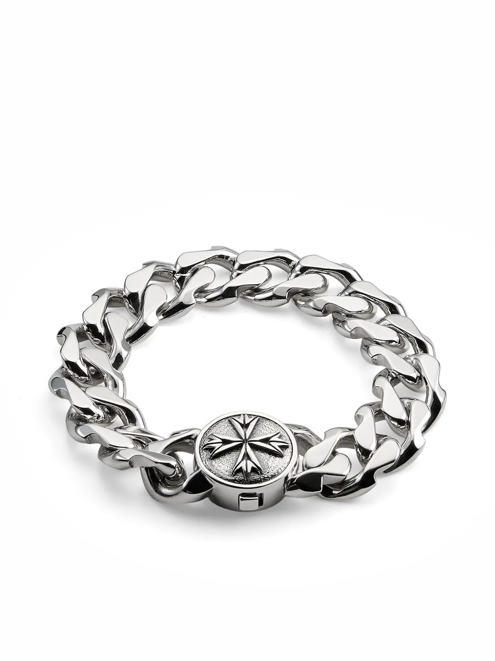 logo-engraved bracelet