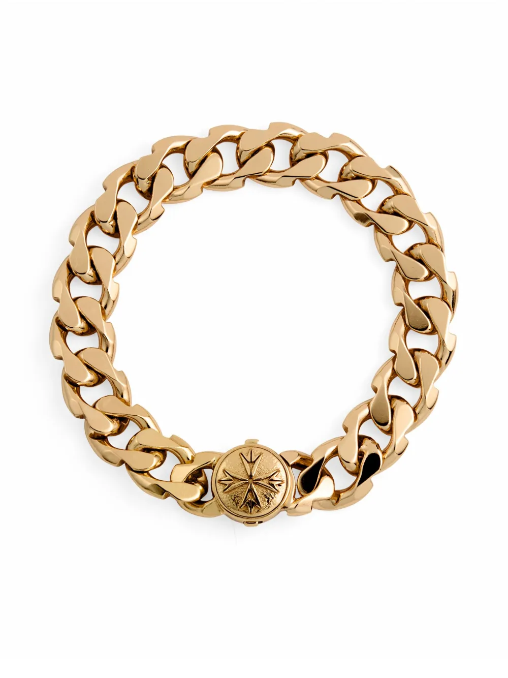 Emanuele Bicocchi Logo-engraved Bracelet In Gold