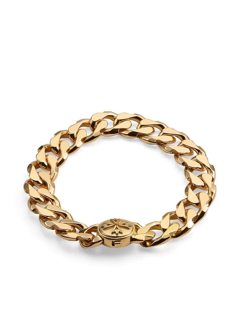 Emanuele Bicocchi pulsera con logo grabado | dorado | Image 1