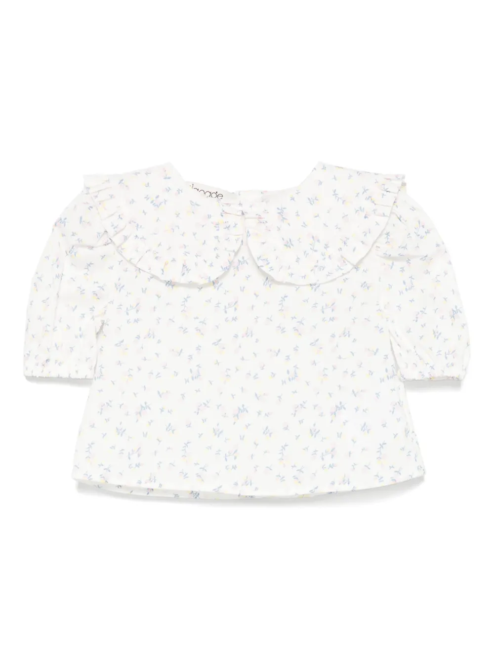 alapage Bluse mit Blumen-Print | Weiß | Image 1