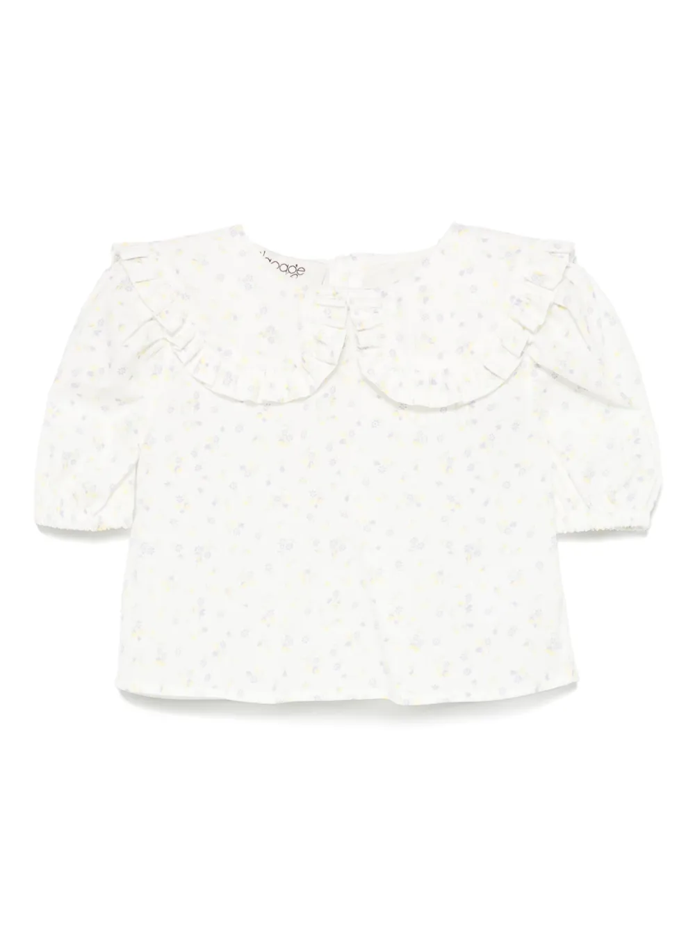 alapage Bluse mit Blumen-Print | Weiß | Image 1